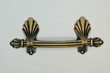 Antique Brass Color Shell Design Metal Coffin Handle Aksesoris berkualitas tinggi ZH020